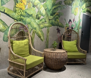 rattan and bamboo interior construction casa maison vn