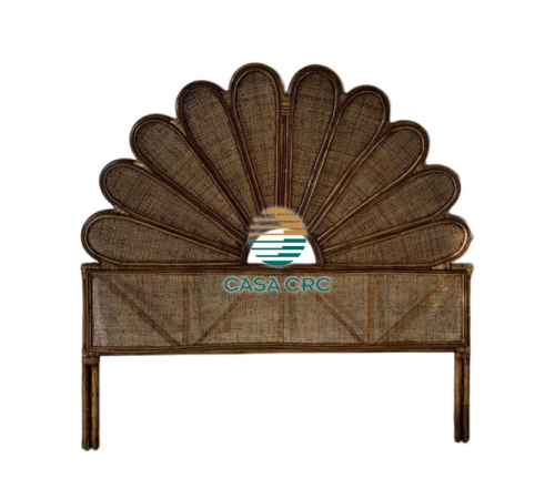 Rattan headboard
