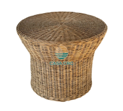 Relaxing rattan table