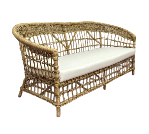 Long rattan sofa without mattress casa