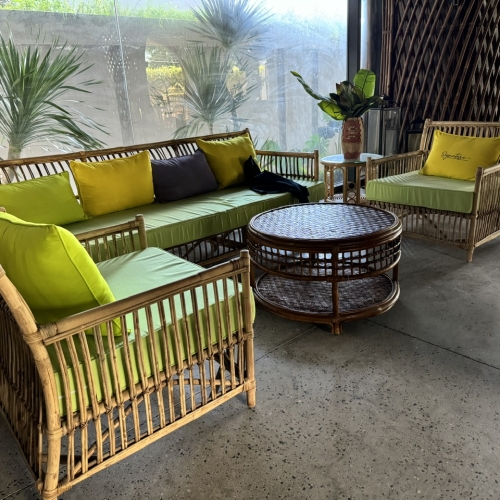 High quality rattan table and chairs set