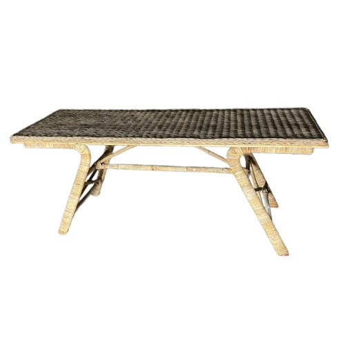 casa rattan table top