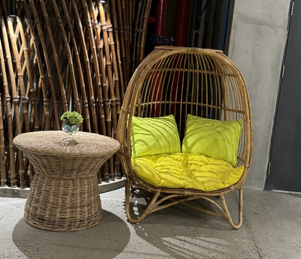 rattan and bamboo interior construction casa maison vn